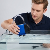 Pompe submersible électrique OEM 60W en plastique, écologique, anti-brûlure à sec, 3M 3000L/H, pour circulation et aspiration d'aquarium AL-680