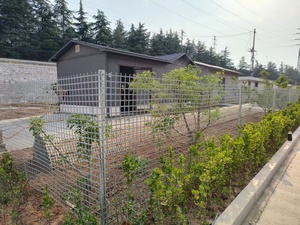 358 hàng rào an ninh tấm nhựa 3D gấp dây uốn hàng rào sơn tĩnh điện với lớp phủ PVC cho hàng rào trang trại - Product Image 4