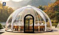 Carpa de Hotel Burbuja Transparente de Lujo de 3m |   Domo para Observación de Estrellas al Aire Libre para Glamping, Resorts y Campamentos