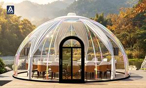 Carpa de Hotel Burbuja Transparente de Lujo de 3m |   Domo para Observación de Estrellas al Aire Libre para Glamping, Resorts y Campamentos - Product Image 4