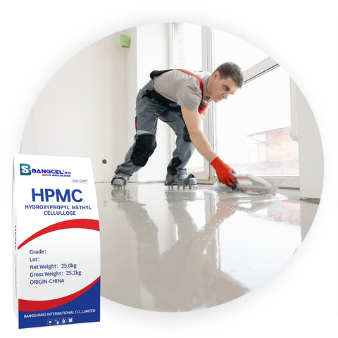 Self-Leveling Mortar HPMC with Excellent Construction Performance for Building Materials HPMC 200000