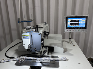 Machine <span class=keywords><strong>à</strong></span> coudre industrielle la plus populaire <span class=keywords><strong>à</strong></span> pied de transport et coupe-fil informatisé pour sangles, cordes d'escalade et cordages. - Product Image 1