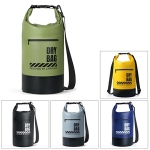 Sac étanche Sac à dos étanche Poche zippée 5L/10L/20L/30L/40L Sac étanche à enroulement avec étui étanche pour téléphone - Product Image 2
