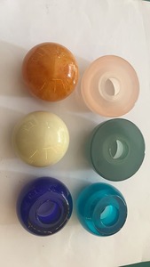 Topi parfum baru penutup wangi berbentuk bola Resin kristal warna-warni untuk botol kaca untuk menambahkan gaya Koleksi parfum Anda - Product Image 2