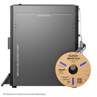Printer 3D FDM CoreXY Kecepatan Tinggi ELEGOO Centauri Carbon 2 500mm/s Volume Cetak 256x256x256mm untuk Prototipe