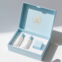 Boîte magnétique rigide en carton personnalisée, emballage de luxe, boîte cadeau pliable avec couvercle magnétique, logo personnalisé