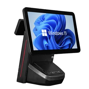 Jesen Groothandel 15.6 Inch Touch Dual Screen Pos Systeem Te Koop Pos Machine Alles In Één Systemen Voor Winkel Restaurants