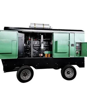 Kaishan Móvel KSZJY-29/23G 23bar Parafuso Diesel Compressor De Ar Portátil De Alta Pressão Para Perfuração De Poço De Água