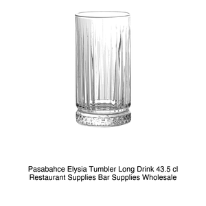 แก้วไฮบอล Elysia 43.5 ซล. สูง 15 ซม. เส้นผ่านศูนย์กลาง 7.6 ซม. Pasabahce - Product Image 2