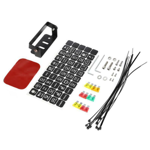 6 gang RGB bảng chuyển đổi với ON-OFF 12V dẫn chuyển đổi hộp điều khiển chuyển đổi bảng điều chỉnh chất lượng tốt - Product Image 4