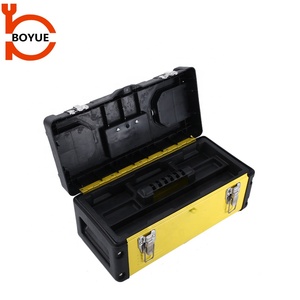 Hộp công cụ nhựa cầm tay chất lượng cao của nhà máy Trung Quốc với khóa an toàn tốt cho xi lanh khóa - Product Image 5