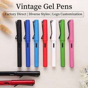 Stylo Gel à Pointe Fine en Acier Inoxydable 0,5 mm avec Logo Personnalisé pour le Bureau et l'École - Fourniture Indispensable pour la Rentrée Scolaire - Product Image 5