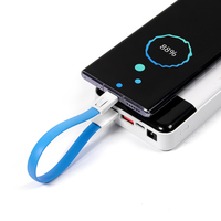 Juego de Regalo Empresarial Promocional con Logotipo Personalizado, Cargador de Llavero 3A, Cable USB para Dispositivos Móviles Tipo C