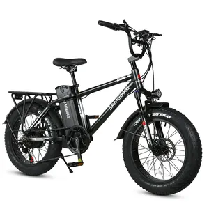 SAMEBIKE Hot sell 20 Inch 48V13Ah Lithium-ion Battery 750W Powerful 4.0 Fat Tire Eike