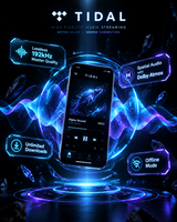 Abonnement Premium Tidall, Musique Tidall, Abonnement au compte Tidall, Hifi Plus