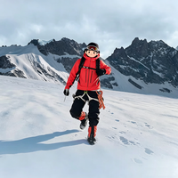 Veste 3L pour homme, fonctionnelle, imperméable, respirante, coupe-vent, coutures thermosoudées, randonnée, pêche, cyclisme, toutes saisons, C0 DWR, découpe laser