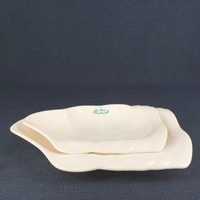 Vaisselle en mélamine créative Assiettes à dîner de restaurant Assiette à pâtes en plastique en forme de feuille personnalisée Assiette à desserts réutilisable incassable