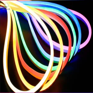 硅胶霓虹灯发光二极管霓虹灯软条灯管定制霓虹灯标牌发光二极管字绳条