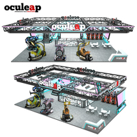 Parc à thème VR, jeux d'arcade en réalité virtuelle 7D, simulateur de jeux 8D, parc d'attractions en plein air, machine de jeu 12D, aire de jeux intérieure pour enfants