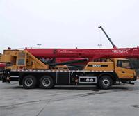 Grue sur camion Sany d'occasion de 50 tonnes STC500C, vitesse de déplacement de 83 km/h, pour travaux de construction industrielle et sur chantier