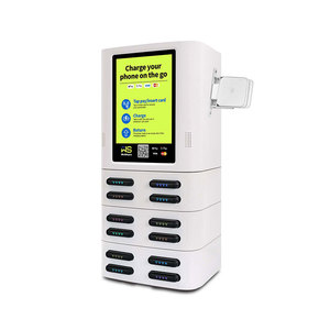 สถานีชาร์จแบตเตอรี่ลิเธียมโพลิเมอร์ 12 ช่อง ความจุ 8000mAh 60W พร้อมระบบแบ่งปันพลังงาน สำหรับการชำระเงินผ่าน POS และโซลูชันเช่าอัจฉริยะสำหรับการชาร์จโทรศัพท์ - Product Image 4