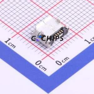 MICRO-01-G2P1-A1T2 USB Connector SMD Connector ( Connector Type: Micro-B )( Protocol Standard: USB 2.0 )( Gender: Female ) - Product Image 2