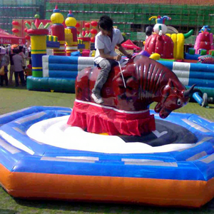Máquina de Toreo Inflable para Parques de Diversiones Infantiles, Colchoneta de Toreo, Atracción de Toreo para Luna Park, Carnaval, Feria de Diversiones, Uso Exterior e Interior, Venta - Product Image 1