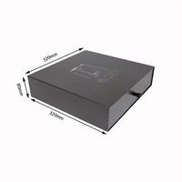 Boîte Coulissante Élégante et Vide en Carton Kraft Faite à la Main pour Emballage de Bandes d'Aromathérapie, Support Tiroir pour Autocollants d'Encens