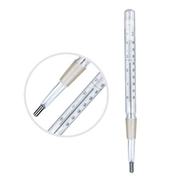 Vente en gros de thermomètre en verre à haute teneur en borosilicate verrerie de laboratoire équipement de laboratoire de chimie bouché de meulage pour la distillation