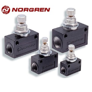 Vanne d'angle à connexion rapide Norgren Pneufit, port 1/4 po, vanne de commande pneumatique pour applications vapeur - Product Image 4