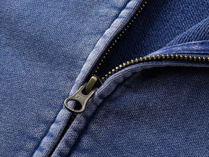 Felpe 100% pesante in cotone lavato francese con cappuccio in spugna con Zip YKKzipper Unisex <span class=keywords><strong>Street</strong></span> Styles oversize Vintage con cerniera a cerniera - Product Image 3