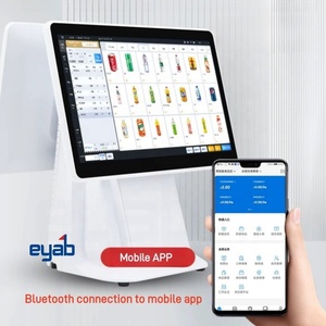 Hệ thống cửa sổ màn hình cảm ứng tất cả-trong-một tiền mặt đăng ký phần mềm in ấn Bluetooth Wifi 15.6-inch POS siêu thị bán lẻ - Product Image 3