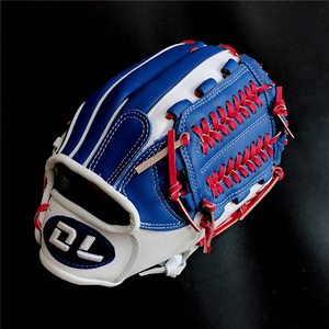 Gants de receveur de <span class=keywords><strong>softball</strong></span> pour jeunes adultes professionnels avancés, gants de lanceur de baseball en cuir véritable - Product Image 5