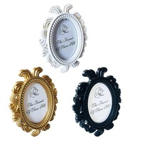 Marco de Fotos de Metal Dorado Elegante, de Alta Calidad, para Exhibiciones de Bodas y Eventos, Disponible al Mejor Precio