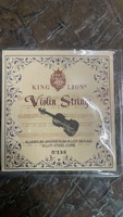 Vente en gros d'usine - Cordes de violon de qualité moyenne - Ensembles de cordes de violon taille standard King Lion