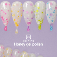 ICE NOVA miel Gel vernis en gros populaire miel fille Gel vernis à ongles Uv vernis à ongles Gel à la mode femmes socialiser