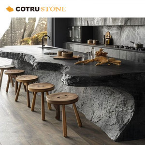 Piano <span class=keywords><strong>di</strong></span> Lavoro per <span class=keywords><strong>Cucina</strong></span> in <span class=keywords><strong>Marmo</strong></span> Grigio Antico Cotrustone, Design Ecologico Classico Personalizzato - Product Image 5