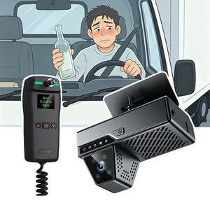 กล้องติดรถยนต์ Ultravision 4G พร้อมเทคโนโลยีป้องกันการขับขี่เมื่อยล้า ตรวจวัดแอลกอฮอล์ด้วยเครื่องวิเคราะห์ลมหายใจ - Product Image 1
