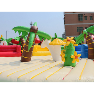 Parque de Atracciones inflable para niños y adultos, <span class=keywords><strong>playa</strong></span> de mar, 10x10m, con gran sofá inflable para entretenimiento al aire libre - Product Image 3