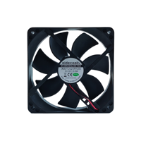 Hoge luchtstroom DC axiale koelventilator 12038 120mm 12V/24V kogellagers elektrische server PLC industriële kast OEM ODM aanpasbaar
