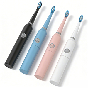 <span class=keywords><strong>Brosse</strong></span> <span class=keywords><strong>à</strong></span> dents électrique sans fil <span class=keywords><strong>Oral</strong></span>-<span class=keywords><strong>B</strong></span> <span class=keywords><strong>à</strong></span> piles, poils moyens pour adultes – Appareil efficace pour les besoins de nettoyage quotidien en hôtel - Product Image 1