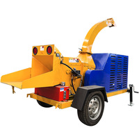 Broyeur de bois, déchiqueteur de branches, broyeur de vigne, broyeur de déchets de bois, broyeur de coco, à moteur, haute capacité