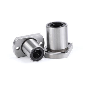 Fabricant de roulements linéaires à tige lisse de qualité industrielle LMH-UU, fournis avec des roulements à billes coulissants et des brides elliptiques - Product Image 3