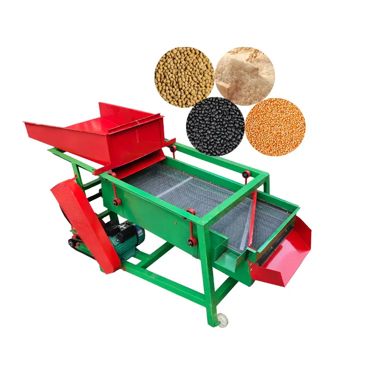 다기능 쌀 옥수수 밀 콩 정렬 등급 기계 곡물 정렬 화면 기계