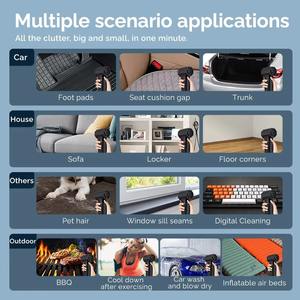 Ventilateur souffleur turbo portable de qualité industrielle à batterie – Outil de séchage rapide pour le lavage de motos, vélos et camping-cars - Product Image 6