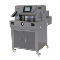 Machine de découpe de papier électrique rapide 500mm 500v9 à commande programmée