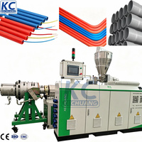 PVC UPVC Elektroinstallationsrohr-Extrusionsmaschine PVC Flexibles Rohrherstellungsgerät PVC-Rohrproduktionslinie