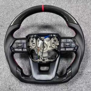 Volant en fibre de carbone personnalisé adapté aux <span class=keywords><strong>Toyota</strong></span> Land Cruiser LC200 LC300 Prado 120 150 200 FJ70 FJ79 FJ200 LC79 LC70 LC76 - Product Image 6