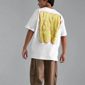 Camiseta de Cuello Redondo para Hombre, 180g, 100% Algodón, Fabricante OEM, Alta Calidad, Logotipo Personalizado, Estilo Urbano, Cuello Redondo, Manga Corta - Product Image 6