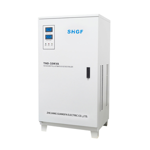 Stabilisateur/Régulateur de tension automatique monophasé AC 50/60Hz 50KVA modèle SHGF SVC pour la protection contre les sous-tensions des machines - Product Image 1